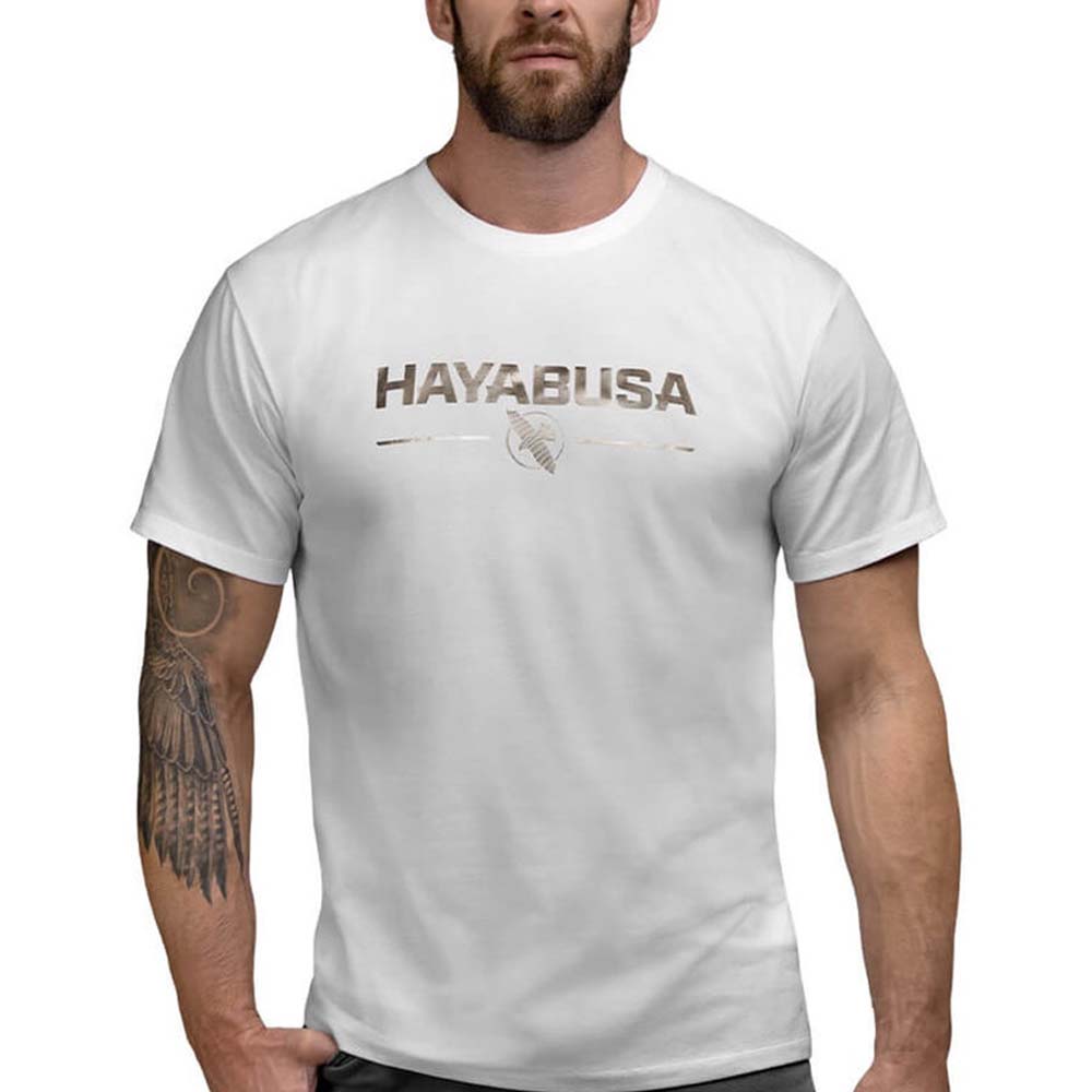 T-shirt Hayabusa Casual Metallic White