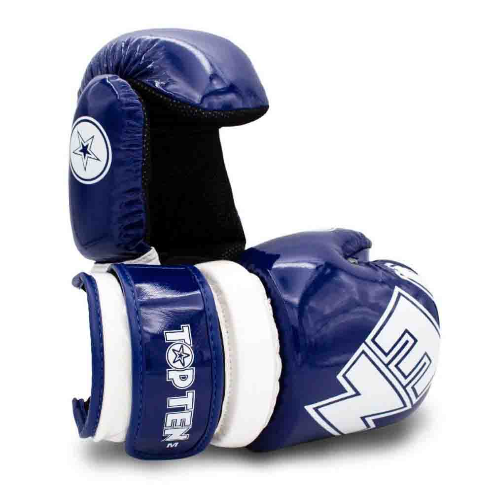 Taekwon-do handschoenen Top Ten Pointfighter Glossy Blue